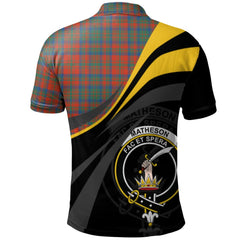 Matheson Ancient Tartan Polo Shirt - Royal Coat Of Arms Style