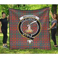 Matheson Ancient Tartan Quilt
