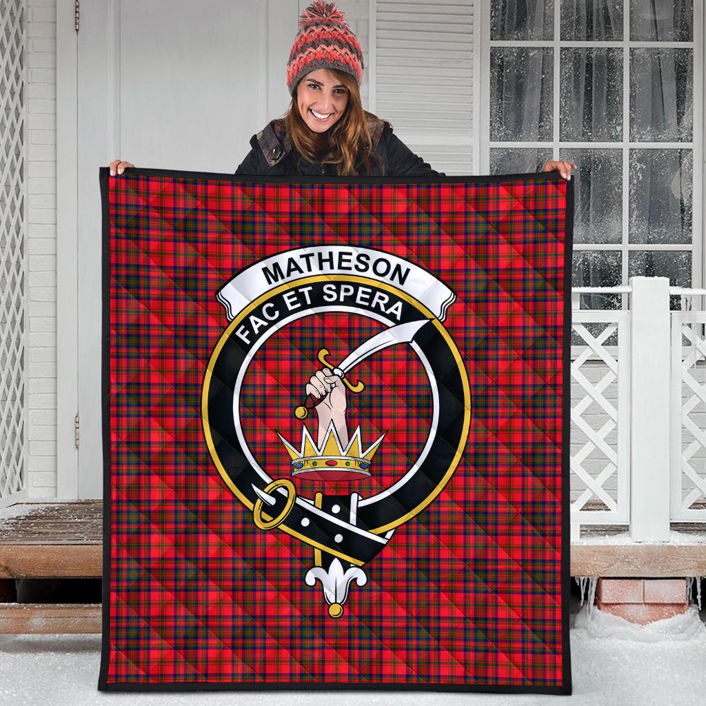 Matheson Modern Tartan Quilt