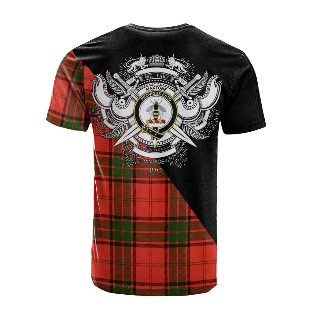 Maxtone Tartan - Military T-Shirt