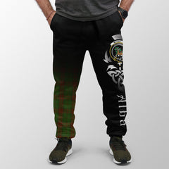 Maxwell Hunting Tartan Crest Jogger Sweatpants - Alba Celtic Style