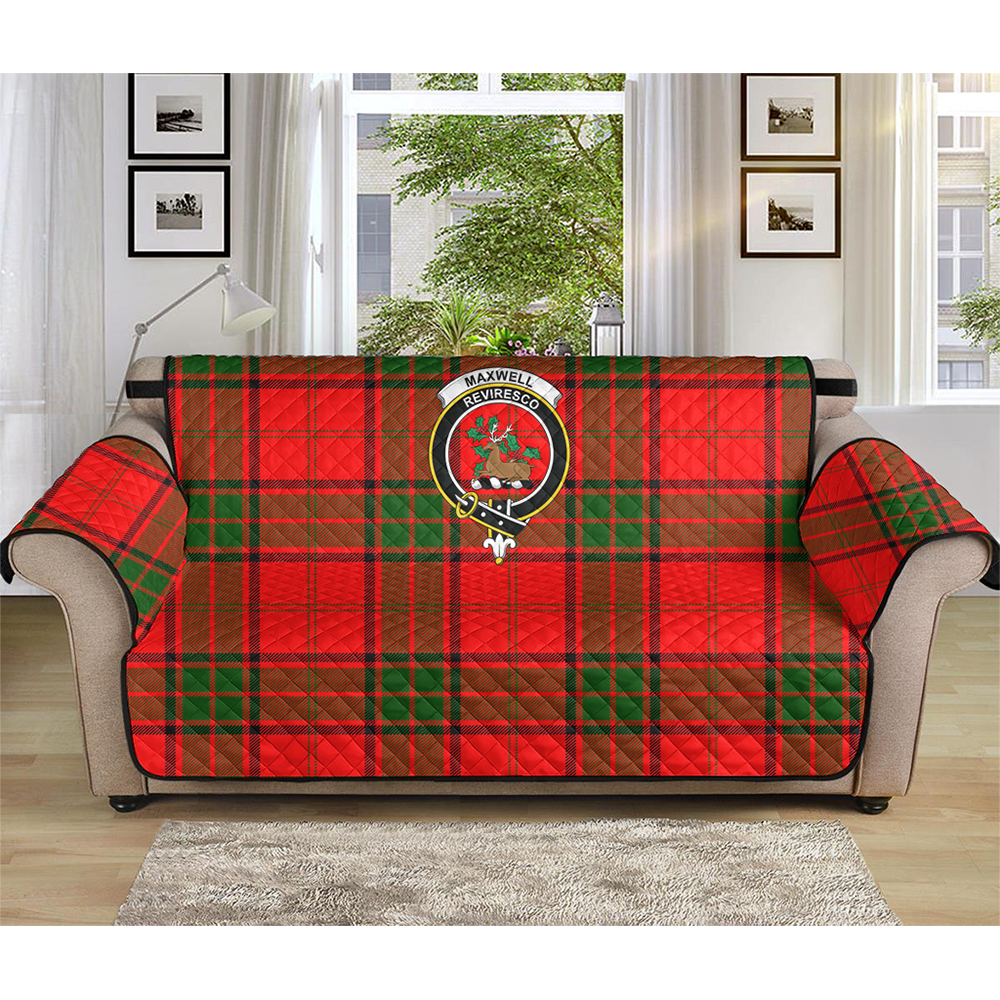 Maxwell Modern Tartan Crest Sofa Protector