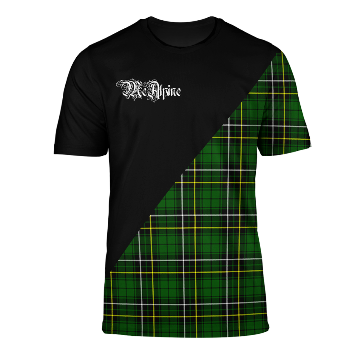 McAlpine Modern Tartan - Military T-Shirt