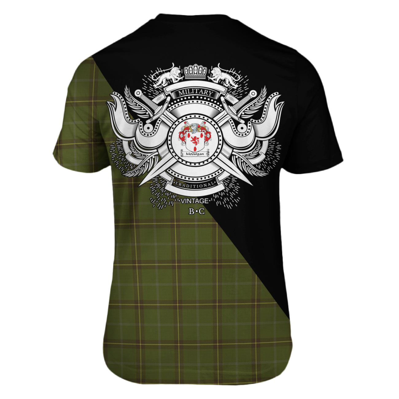 McGuigan Tartan - Military T-Shirt