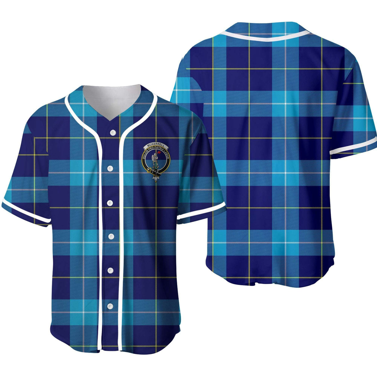 McKerrell Tartan Unisex Baseball Jersey