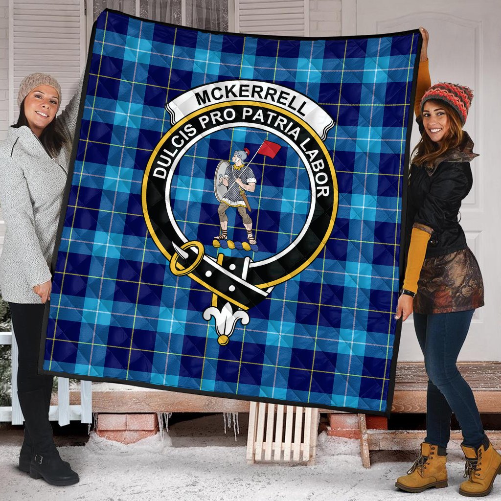 McKerrell Tartan Crest Quilt