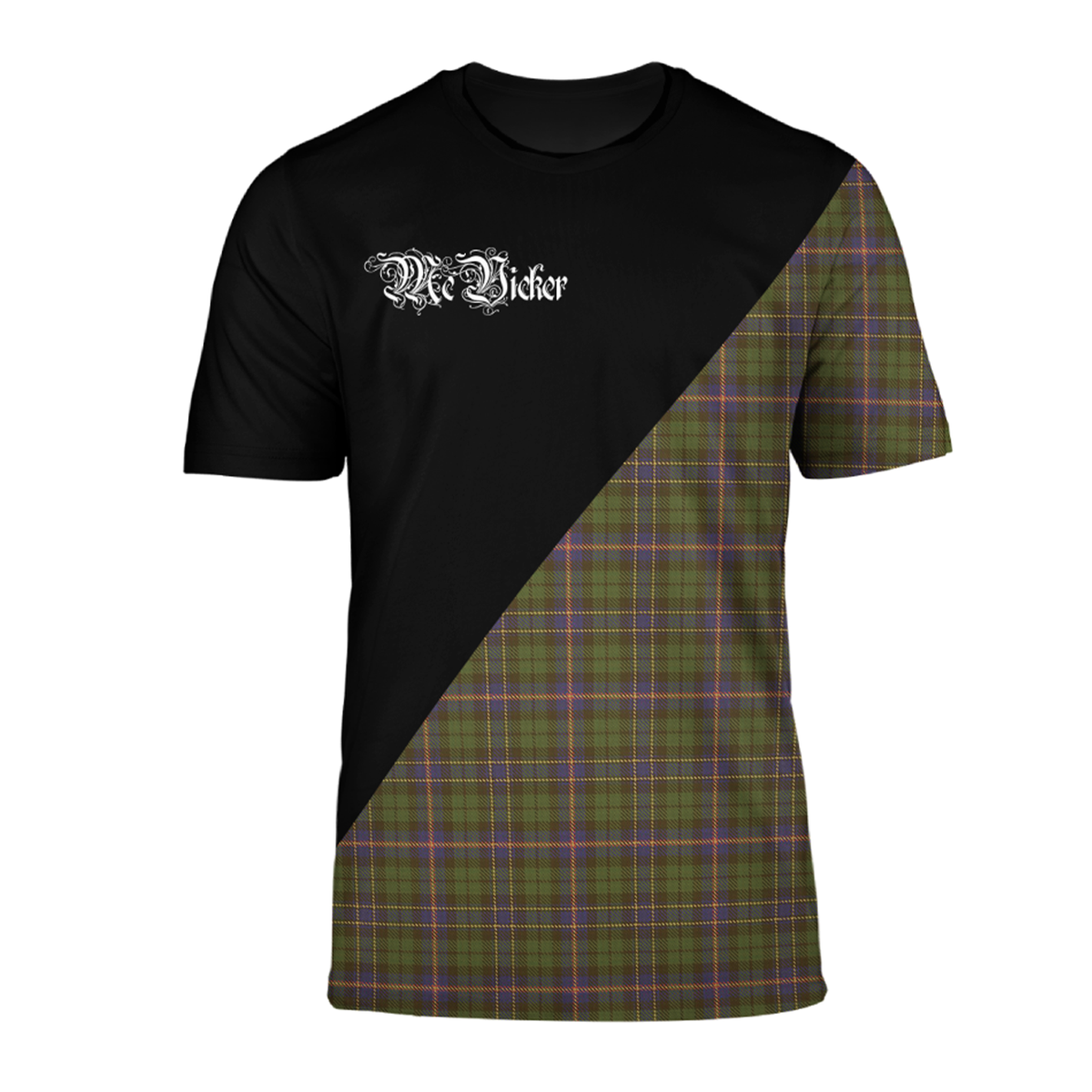 McVicker Tartan - Military T-Shirt