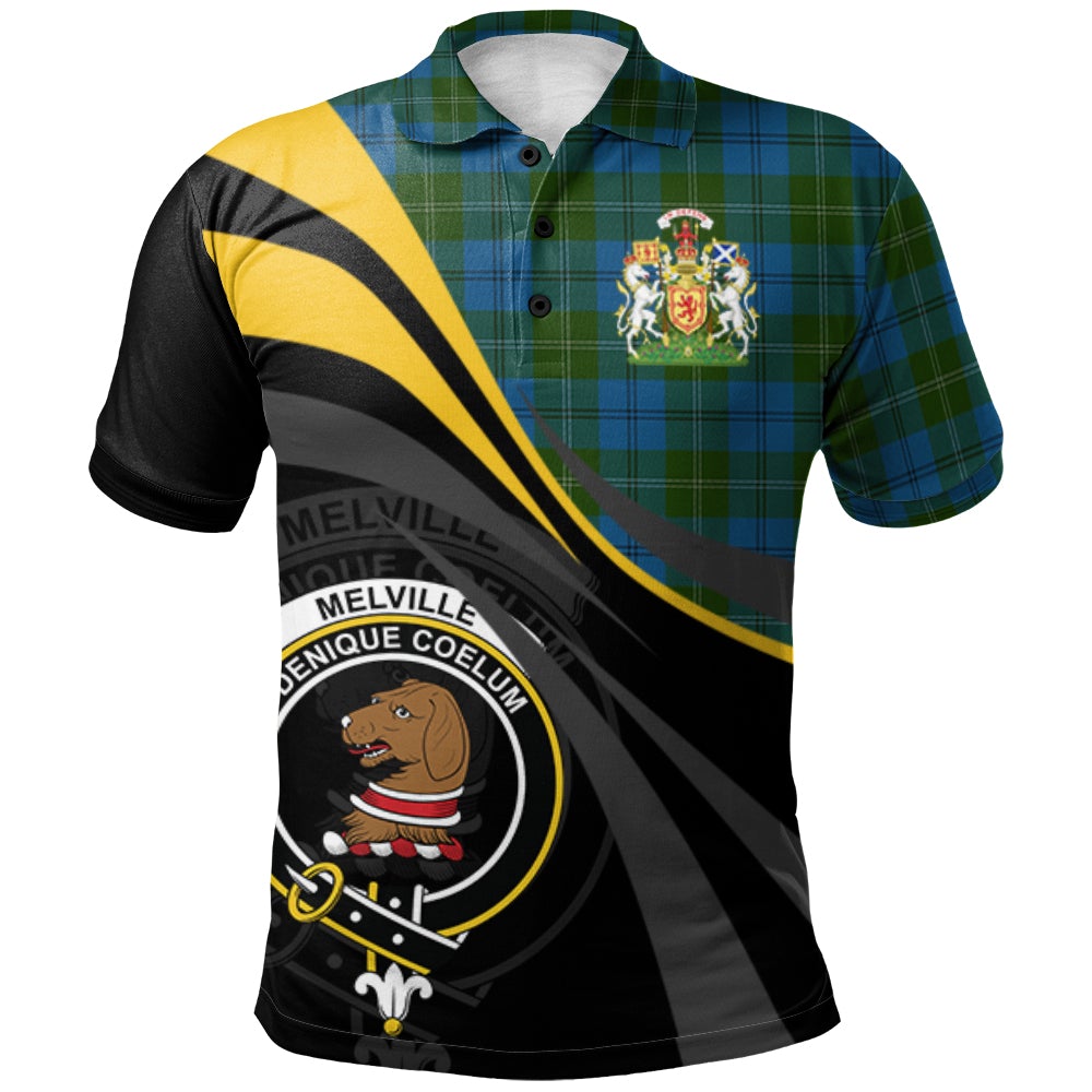 Melville 02 Tartan Polo Shirt - Royal Coat Of Arms Style