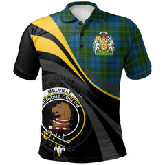 Melville 02 Tartan Polo Shirt - Royal Coat Of Arms Style
