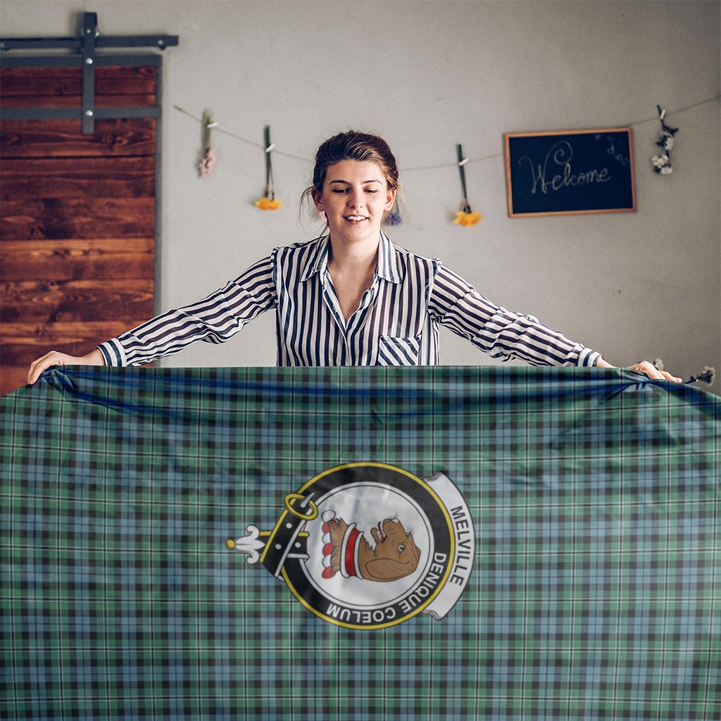 Melville Tartan Crest Tablecloth