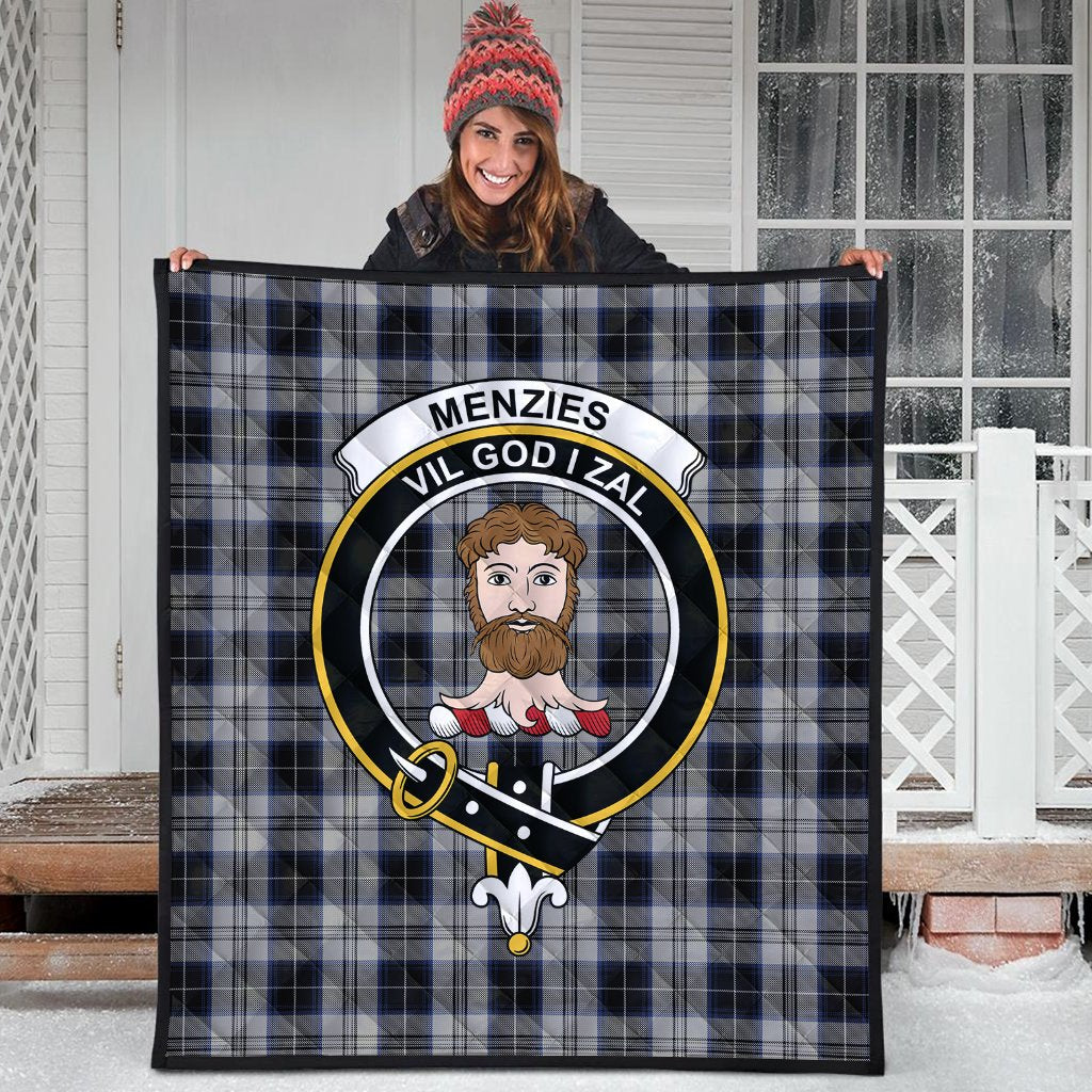 Menzies Black Dress Tartan Quilt