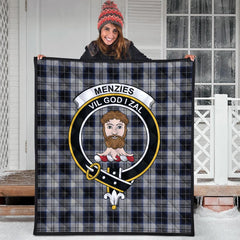 Menzies Black Dress Tartan Quilt