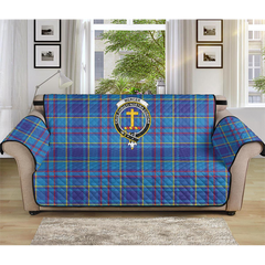 Mercer Modern Tartan Crest Sofa Protector