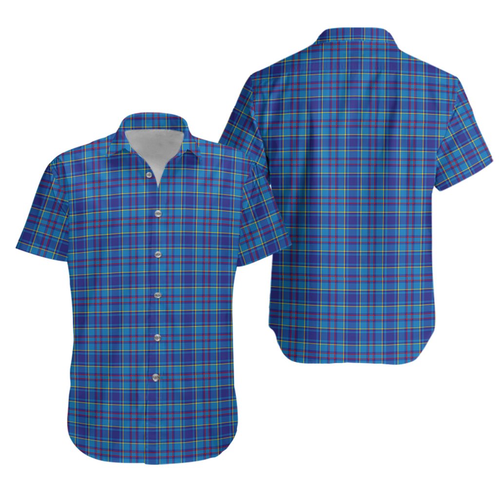 Mercer Modern Tartan Hawaiian Shirt