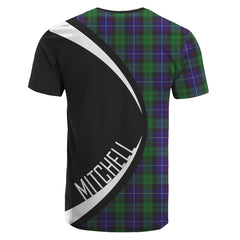 Mitchell Tartan Crest T-shirt - Circle Style