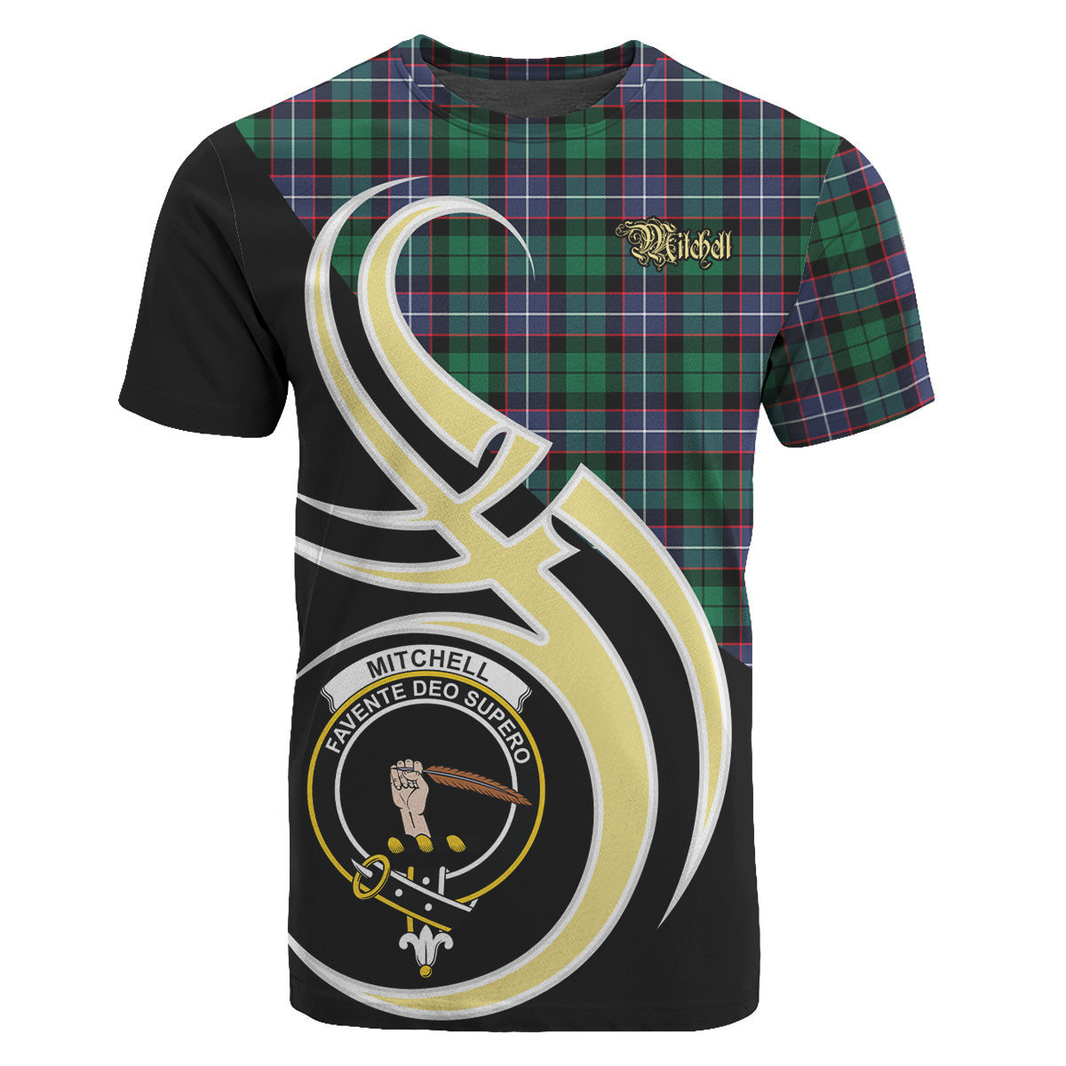 Mitchell Modern Tartan T-shirt - Believe In Me Style