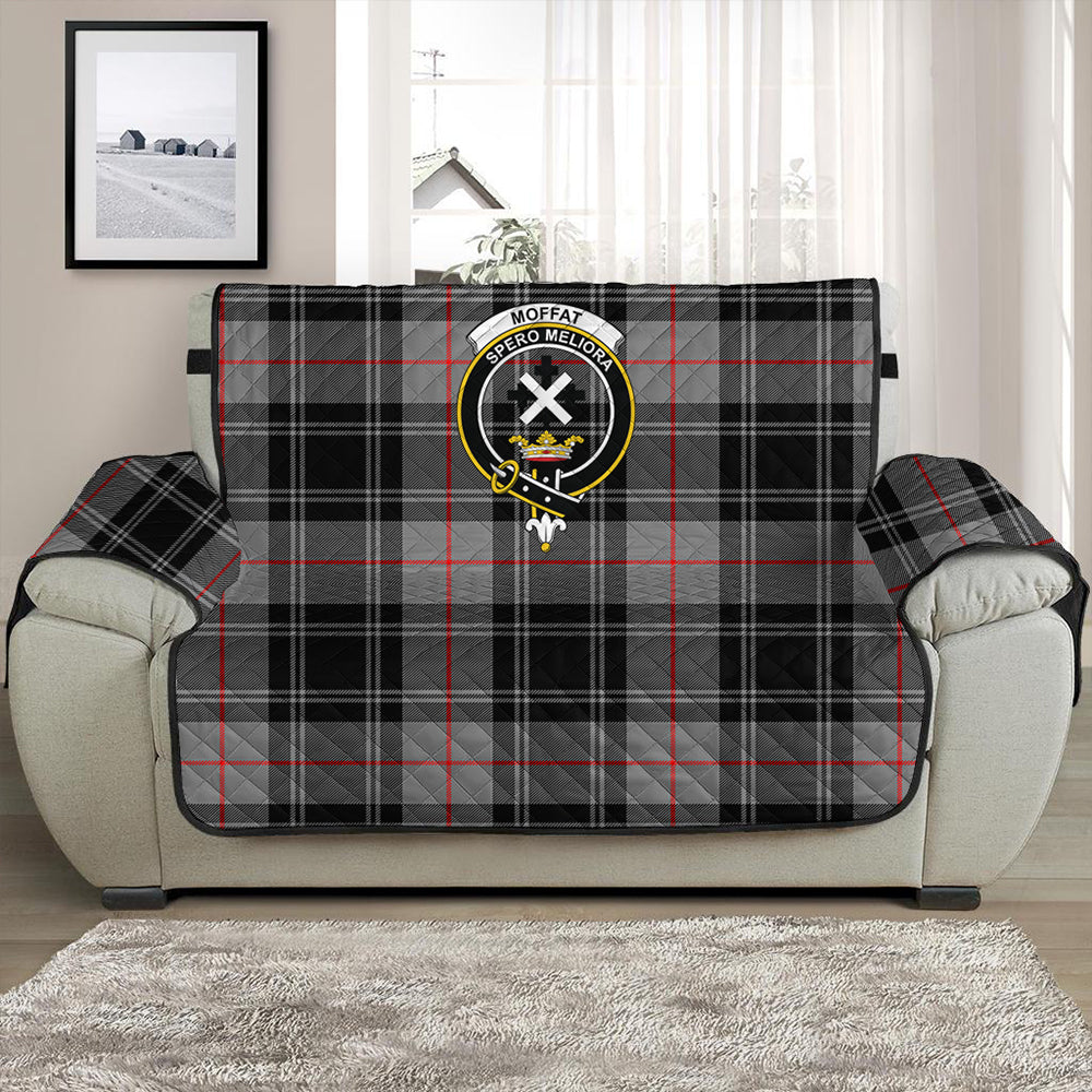 Moffat Modern Tartan Crest Sofa Protector