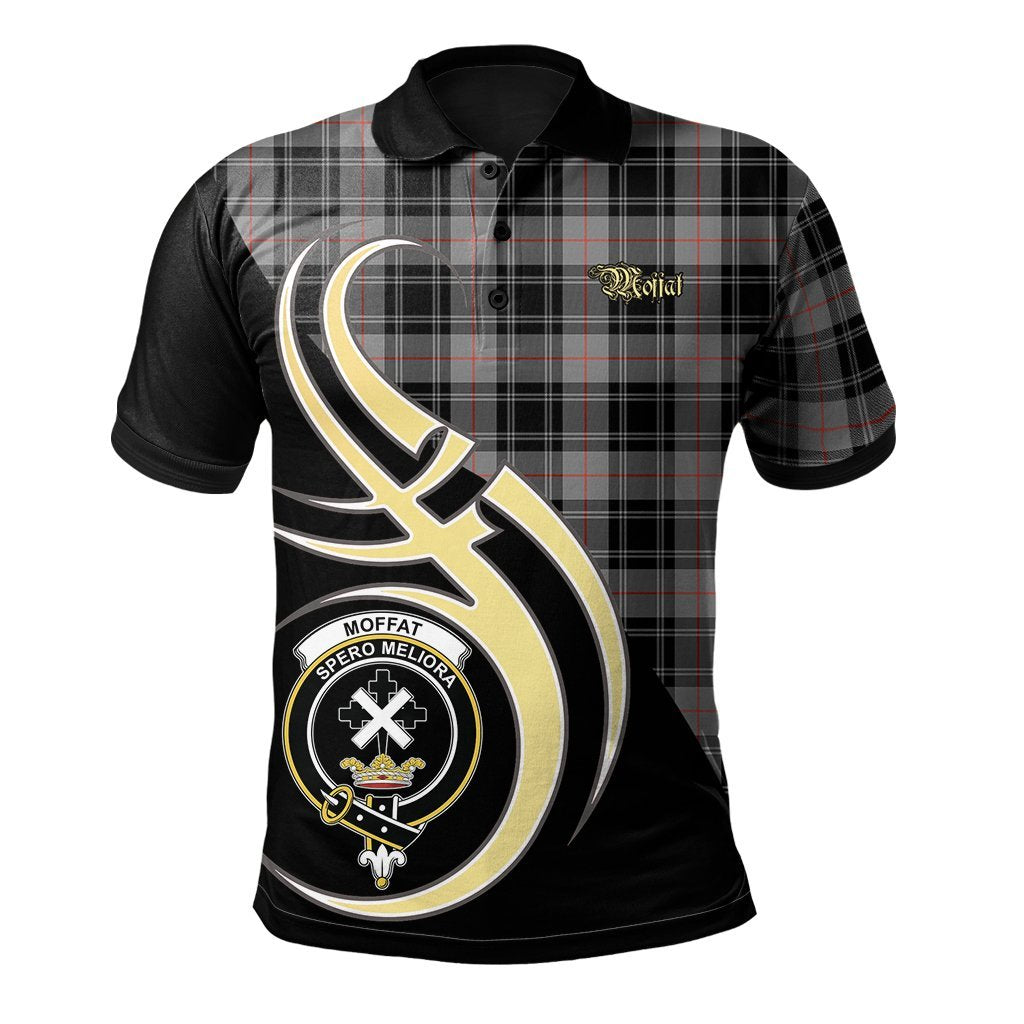 Moffat Modern Tartan Polo Shirt - Believe In Me Style