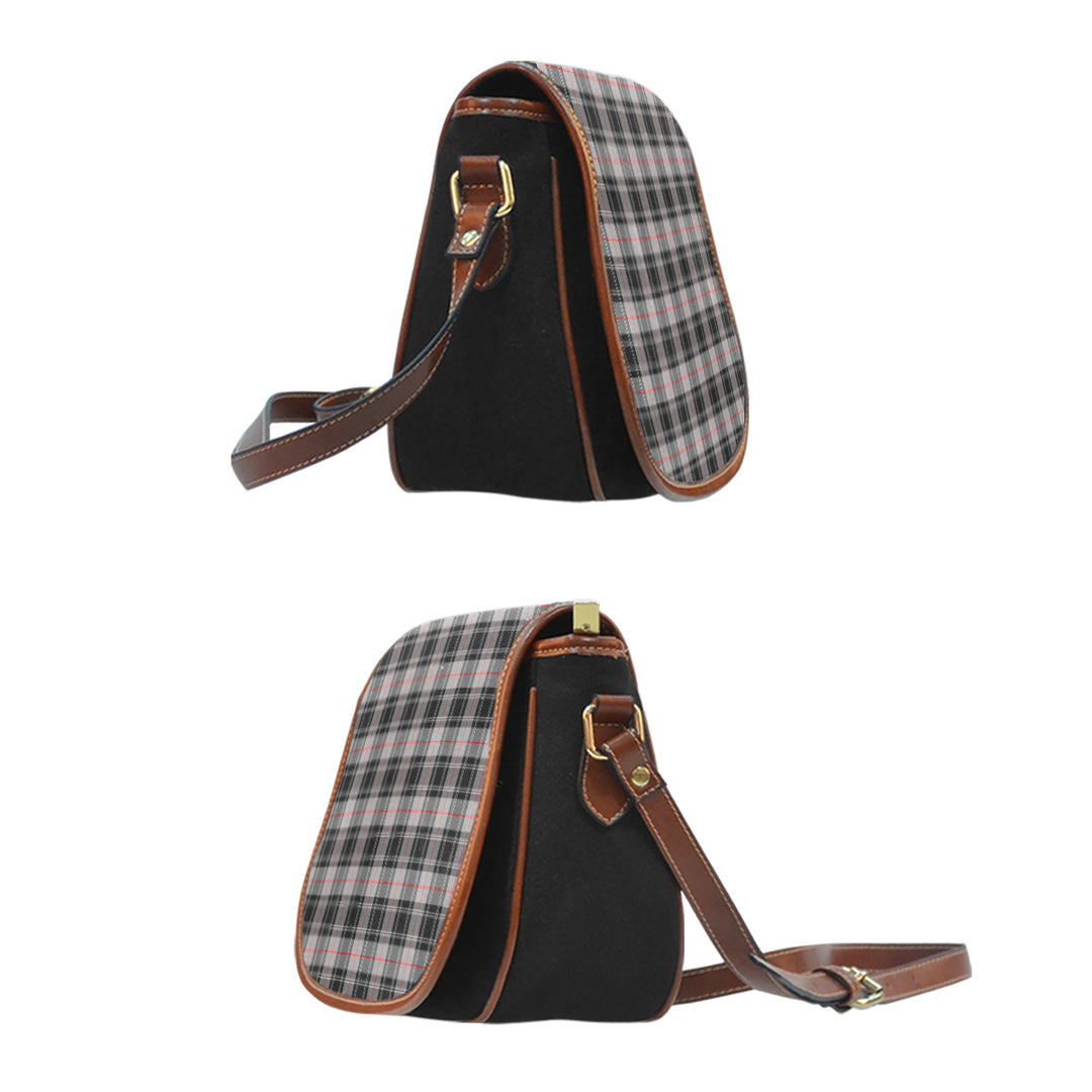 Moffat Modern Tartan Saddle Handbags