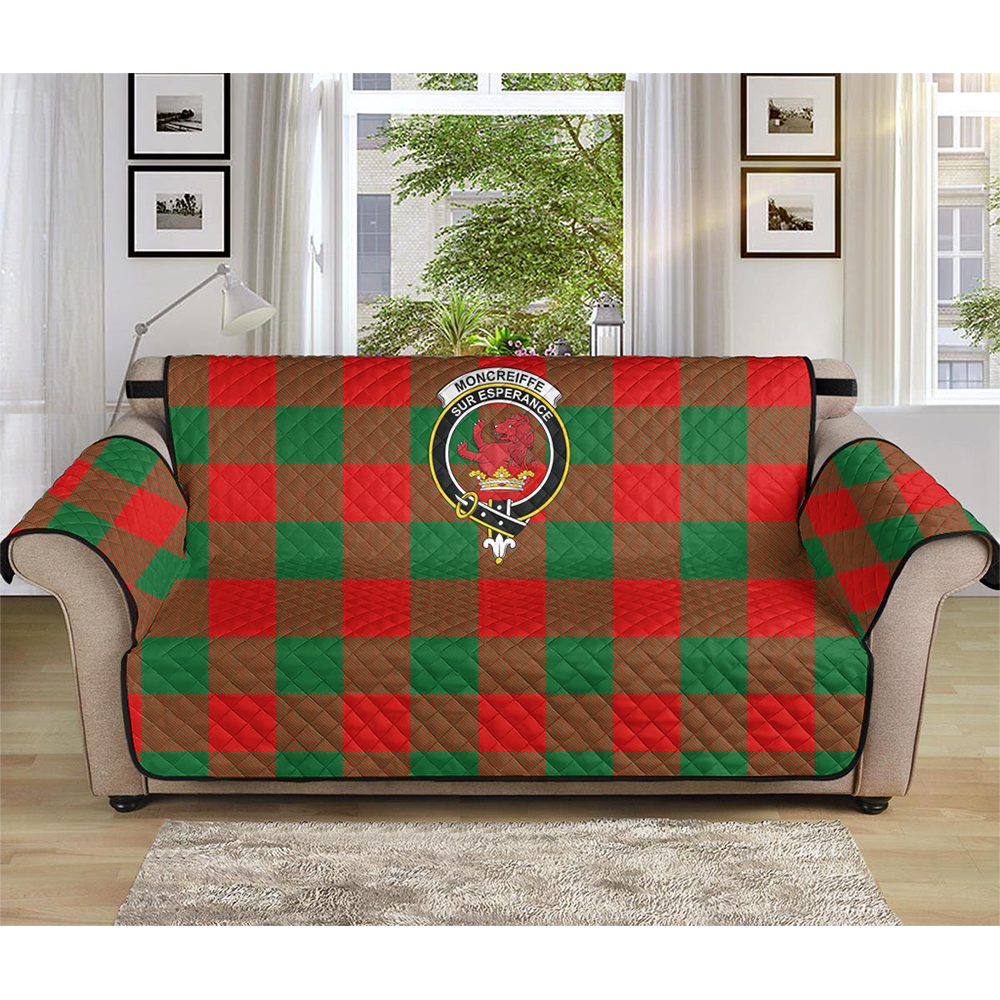 Moncrieffe Tartan Crest Sofa Protector