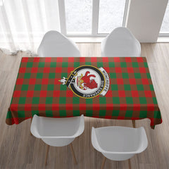 Moncrieffe Tartan Crest Tablecloth