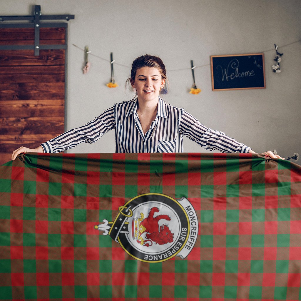 Moncrieffe Tartan Crest Tablecloth