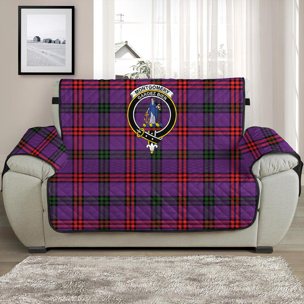 Montgomery Modern Tartan Crest Sofa Protector