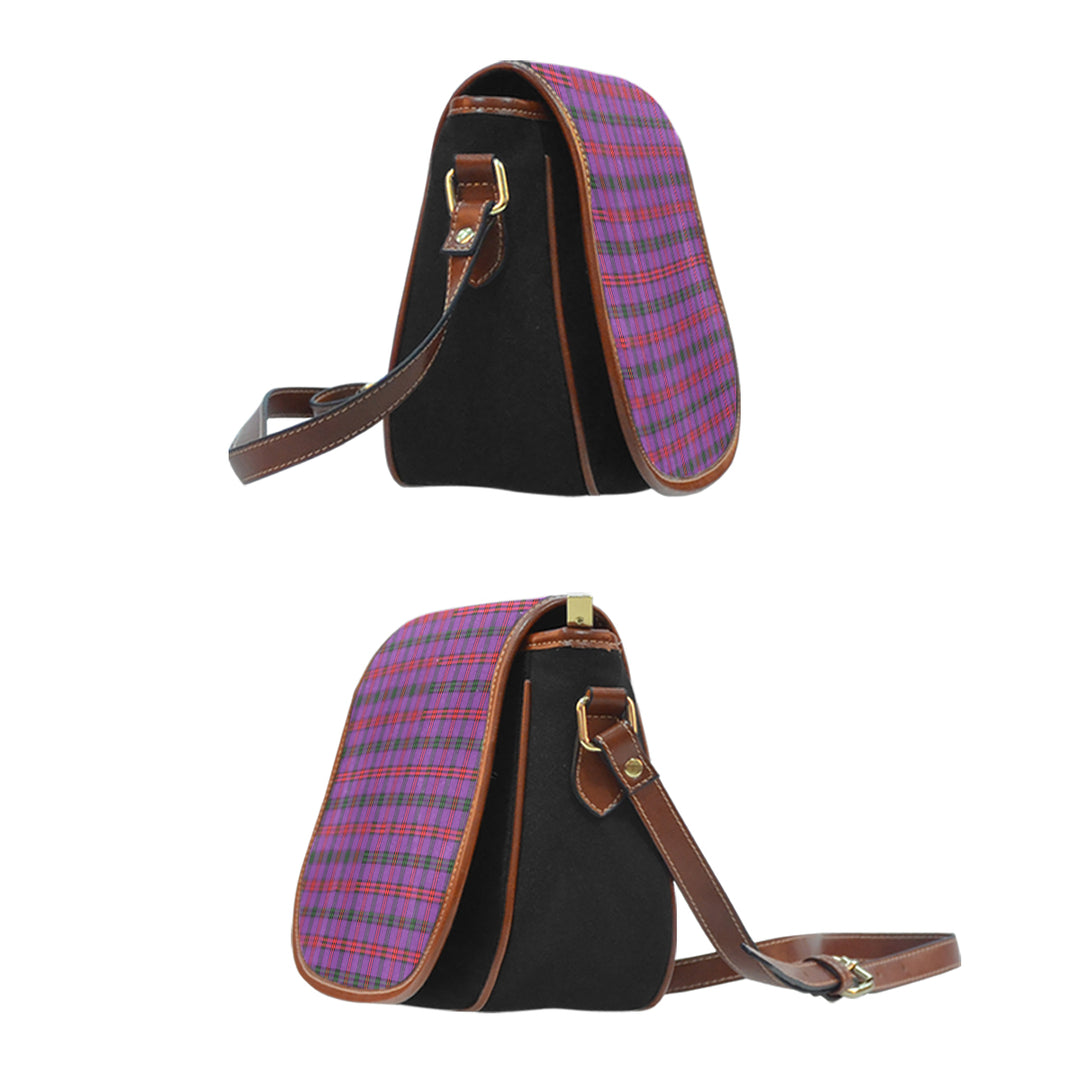 Montgomery Modern Tartan Saddle Handbags