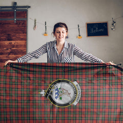 Monypenny Tartan Crest Tablecloth