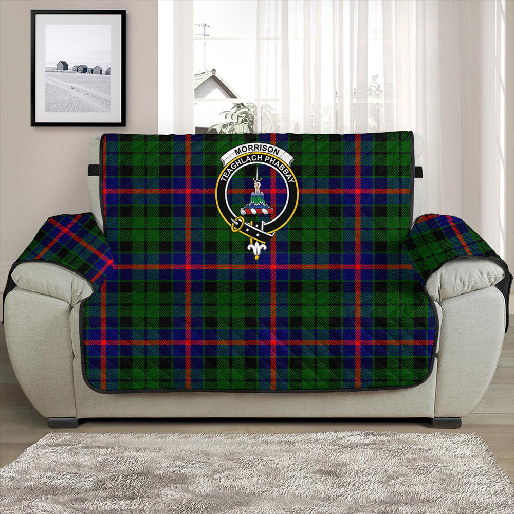 Morrison Modern Tartan Crest Sofa Protector