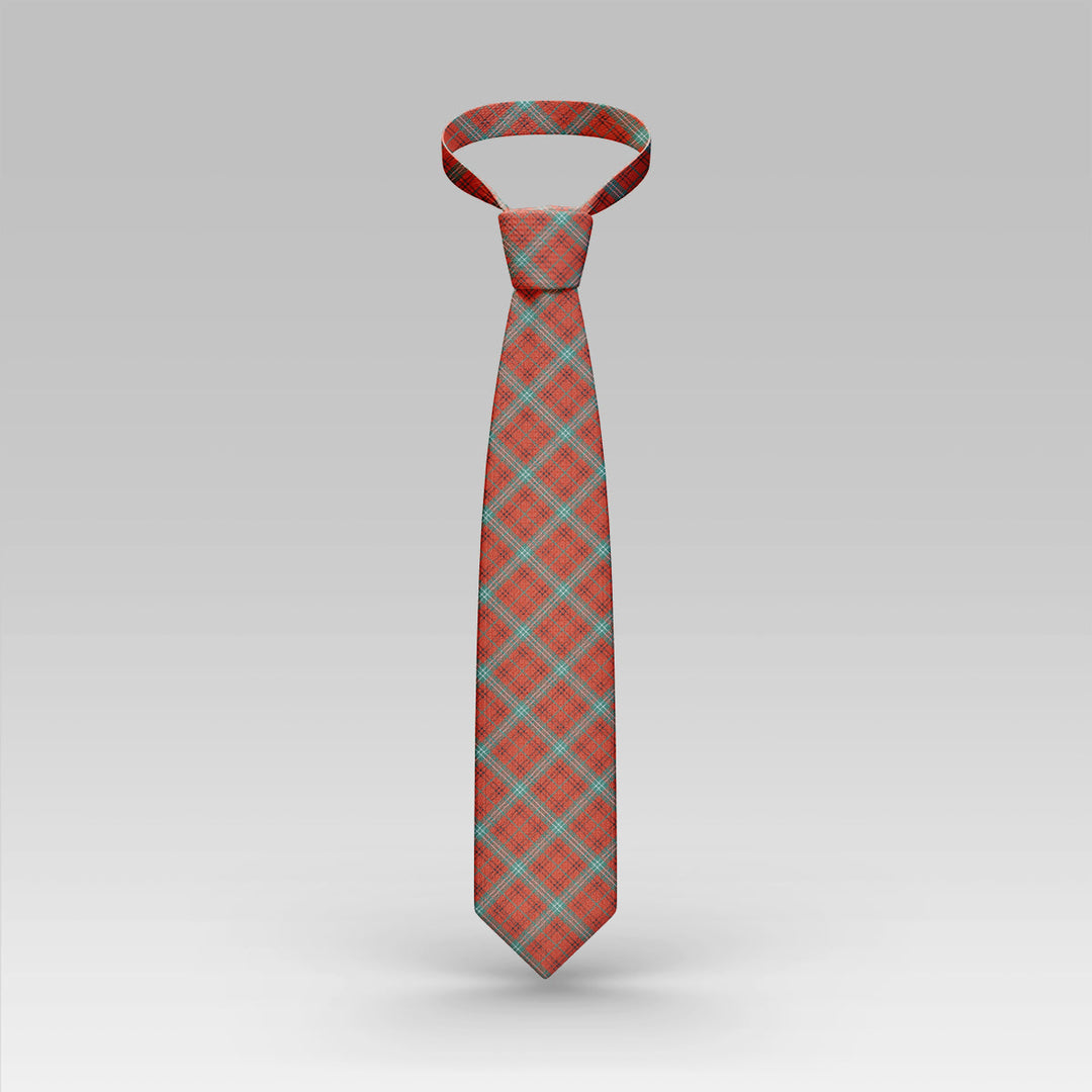 Morrison Red Ancient Tartan Classic Tie