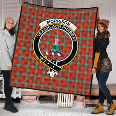 Morrison Red Ancient Tartan Quilt