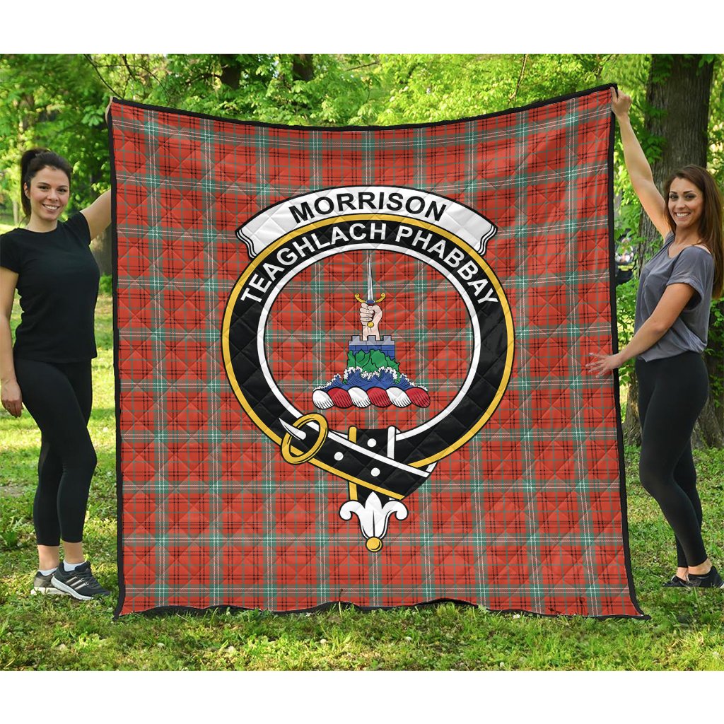 Morrison Red Ancient Tartan Quilt