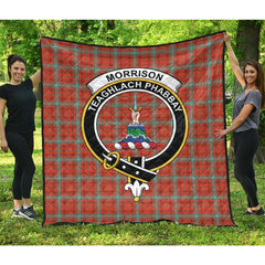Morrison Red Ancient Tartan Quilt
