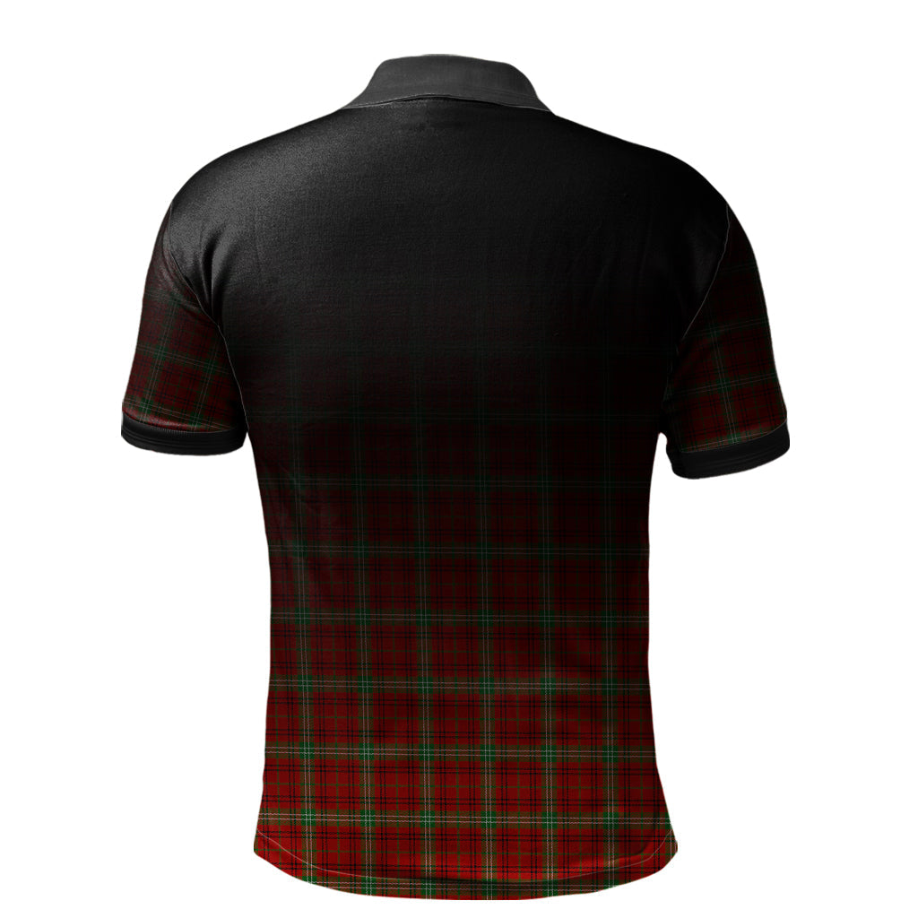 Morrison Red Modern Tartan Polo Shirt - Alba Celtic Style