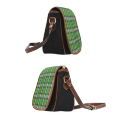 Moss Tartan Saddle Handbags