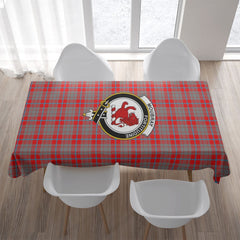 Moubray Tartan Crest Tablecloth