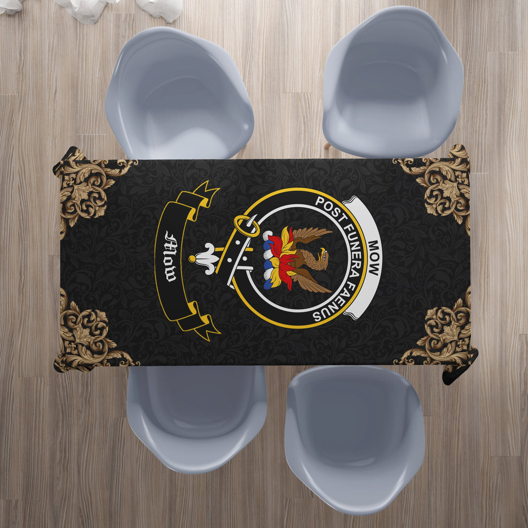 Mow Crest Tablecloth - Black Style