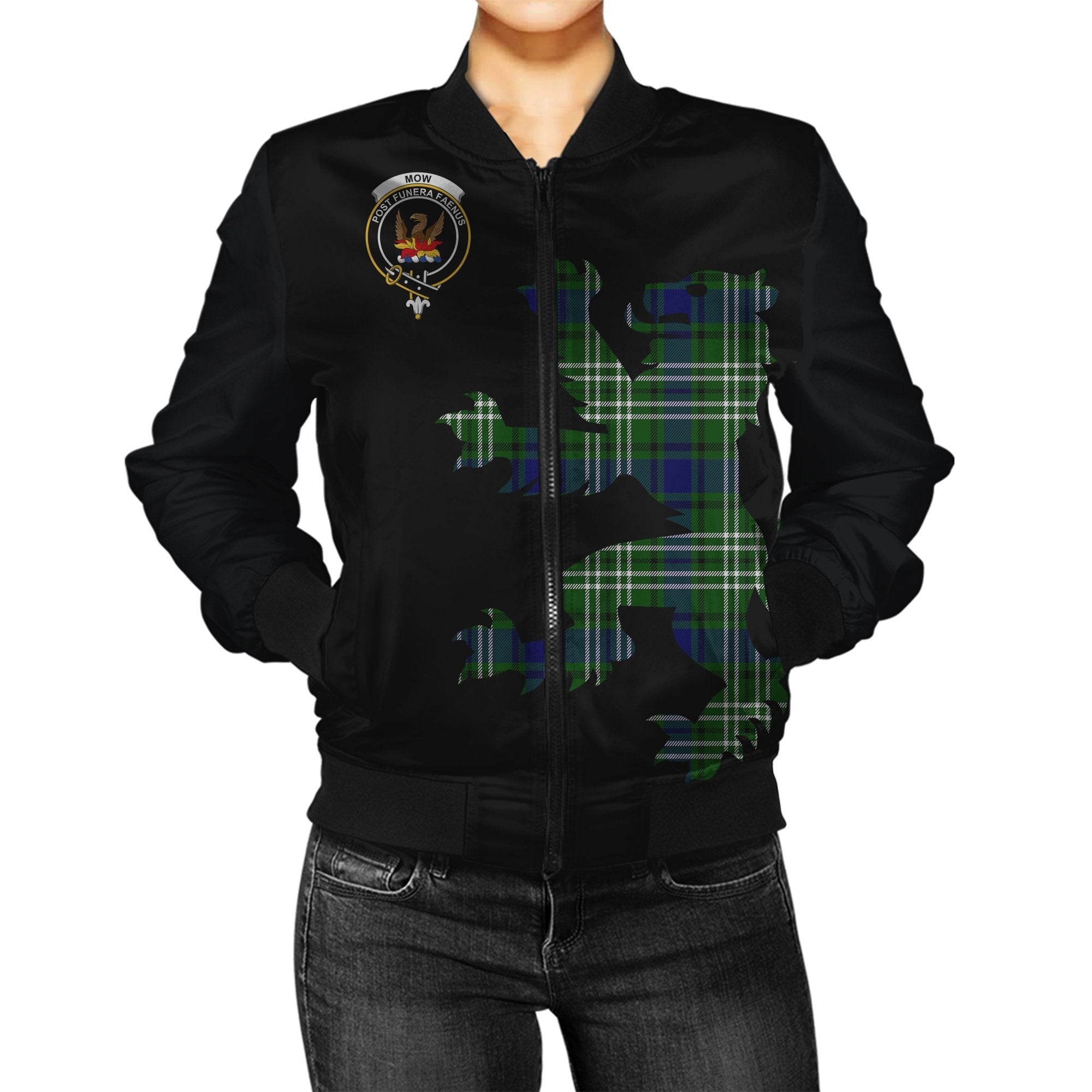 Mow Tartan Bomber Jacket Lion & Thistle