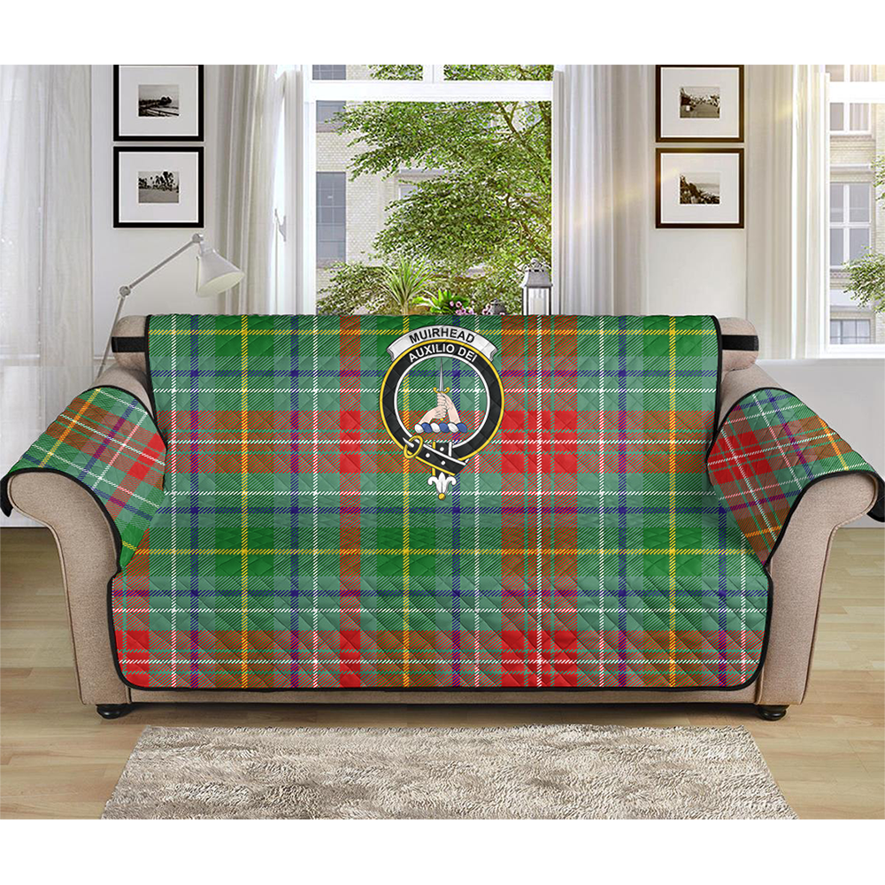 Muirhead Tartan Crest Sofa Protector