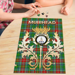 Muirhead Tartan Crest Thistle Jigsaw Puzzles