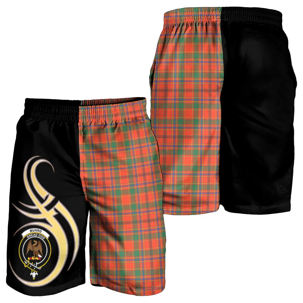 Munro Ancient Tartan Crest Men's Short PM8