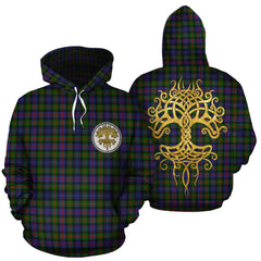 Murray of Atholl Modern Tartan Hoodie - Tree Of Life
