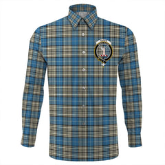 Napier Ancient Tartan Long Sleeve Button Shirt