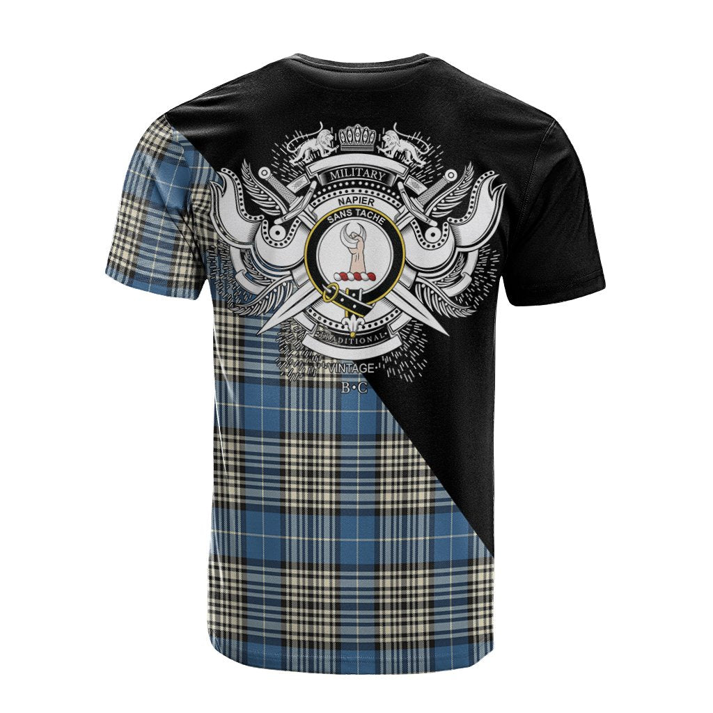 Napier Ancient Tartan - Military T-Shirt