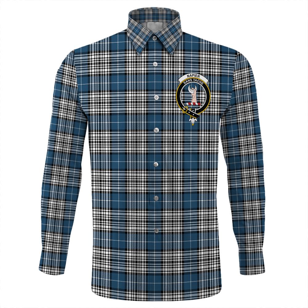 Napier Modern Tartan Long Sleeve Button Shirt