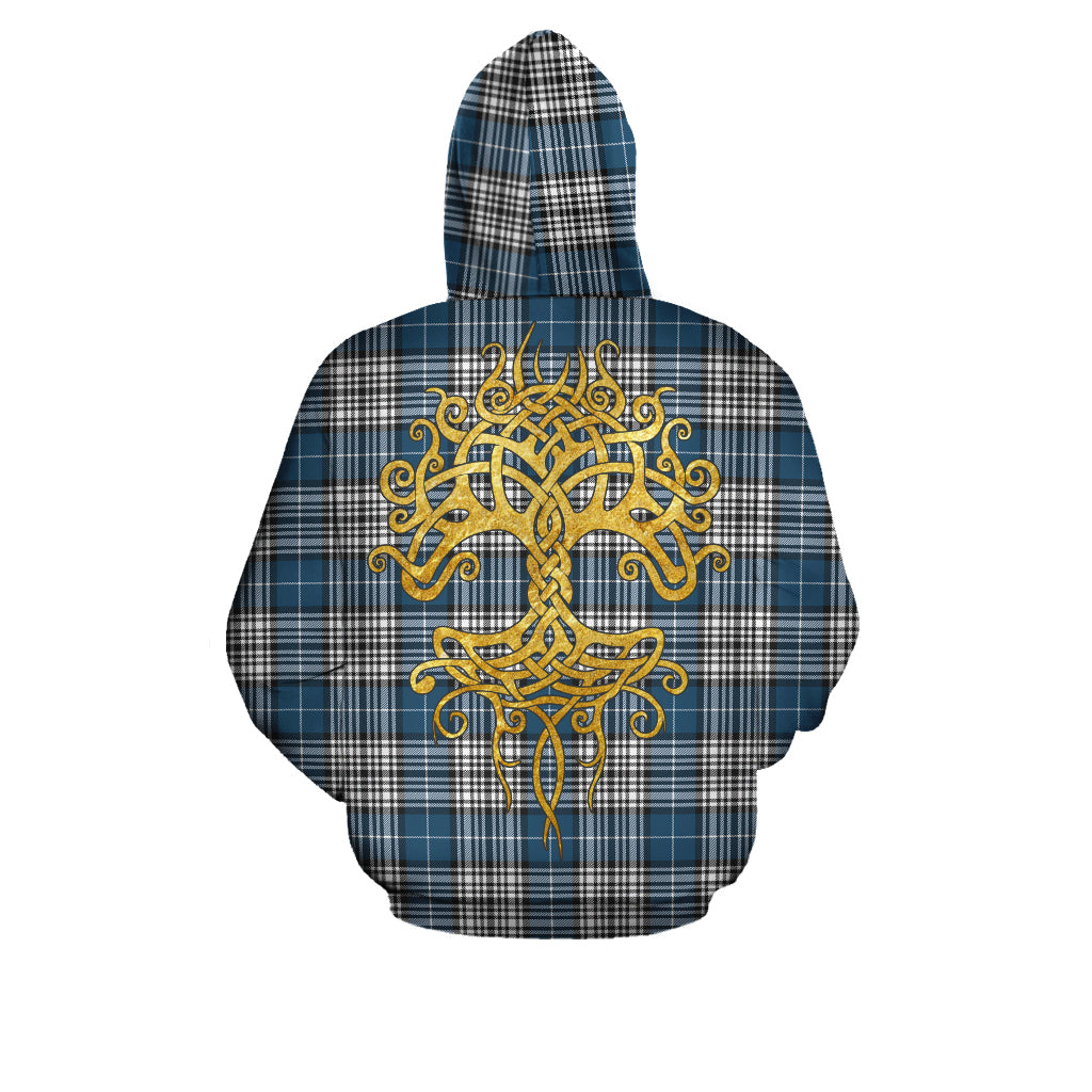 Napier Modern Tartan Hoodie - Tree Of Life