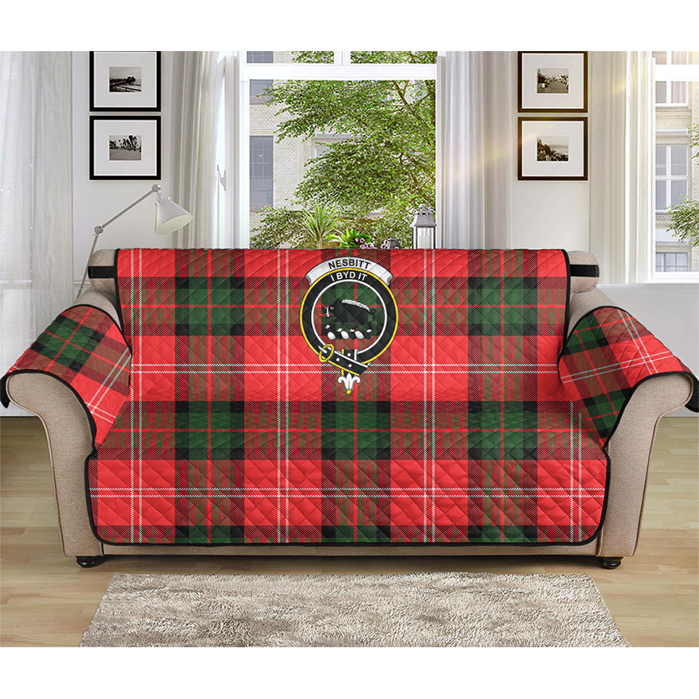 Nesbitt Modern Tartan Crest Sofa Protector