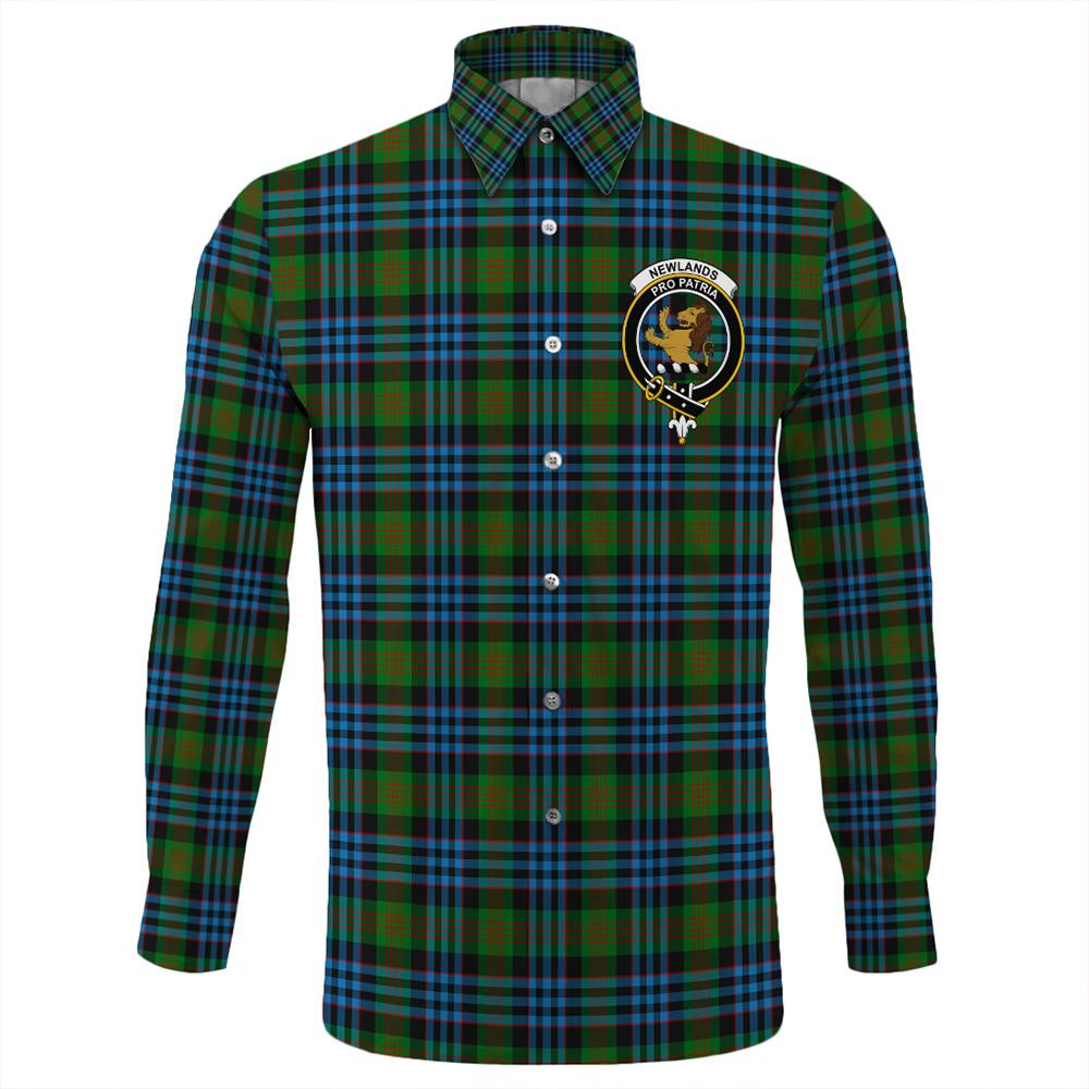 Newlands of Lauriston Tartan Long Sleeve Button Shirt