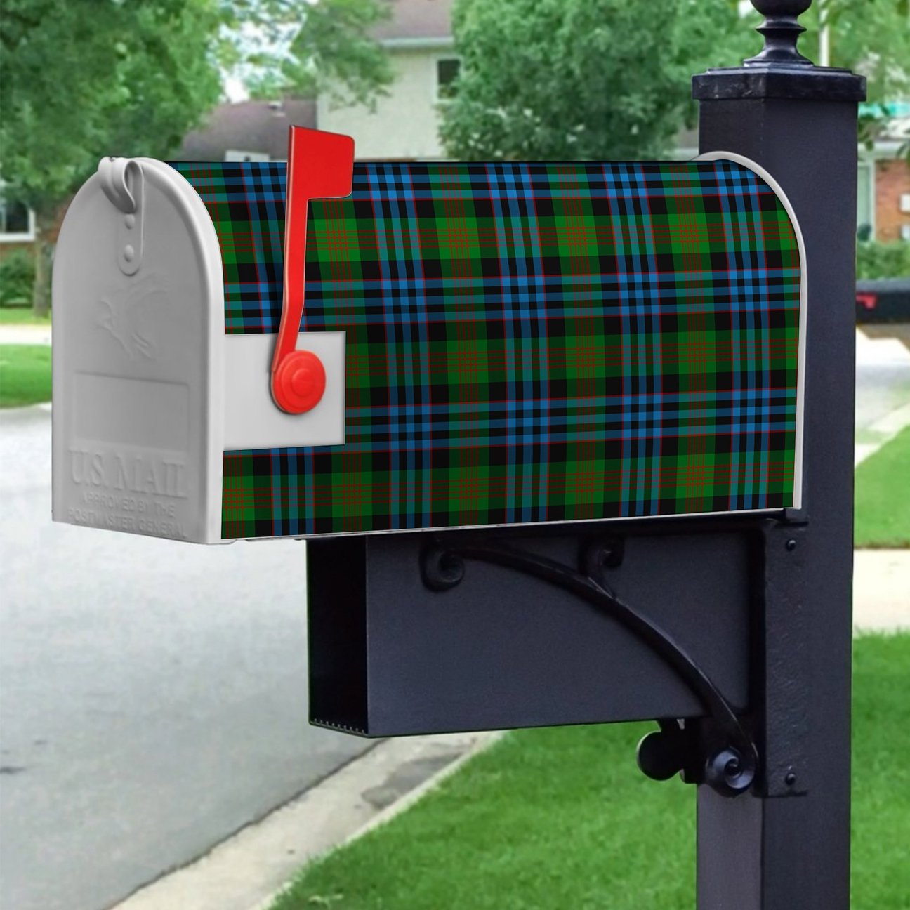 Newlands Of Lauriston Tartan Crest Mailbox